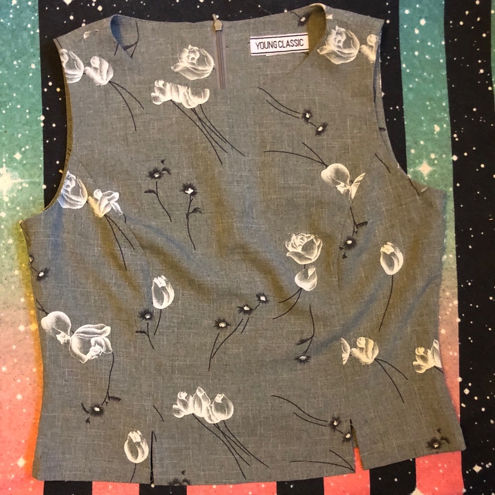 Floral pattern blouse